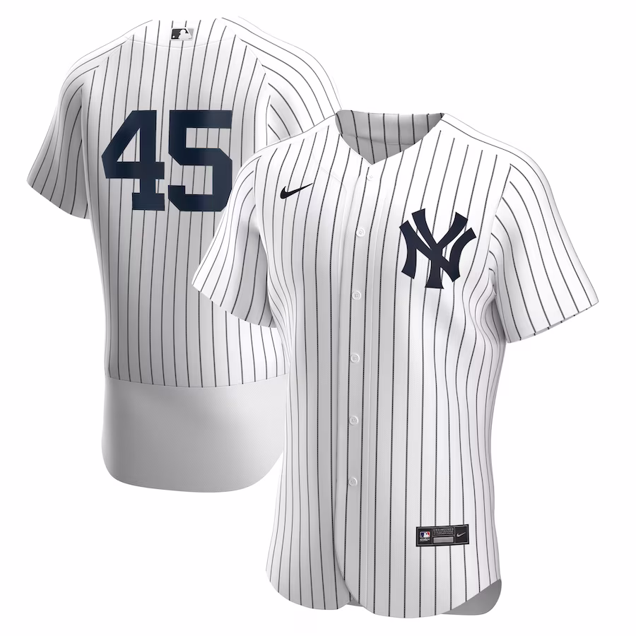 Men's New York Yankees Gerrit Cole Nike White Home Authentic Player Jersey - ujerseystore