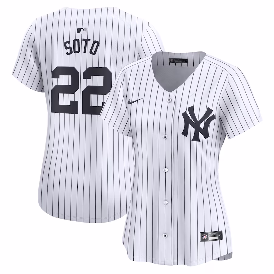 Women's New York Yankees Juan Soto Nike White Home Limited Player Jersey - ujerseystore