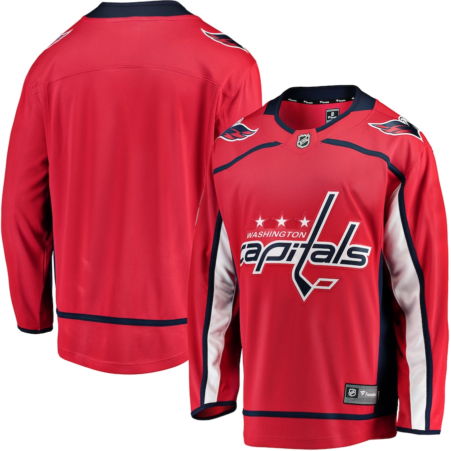 Men's Washington Capitals Fanatics Red Breakaway Home Jersey - ujerseystore