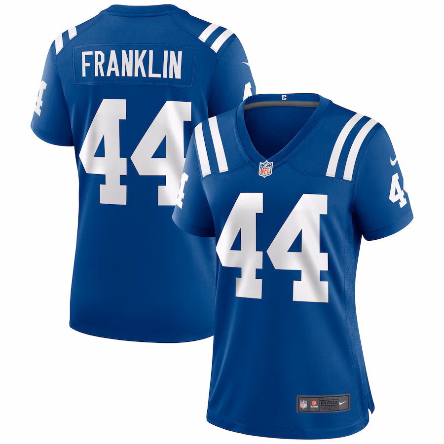 Women's Indianapolis Colts Zaire Franklin Nike Royal Game Jersey - ujerseystore