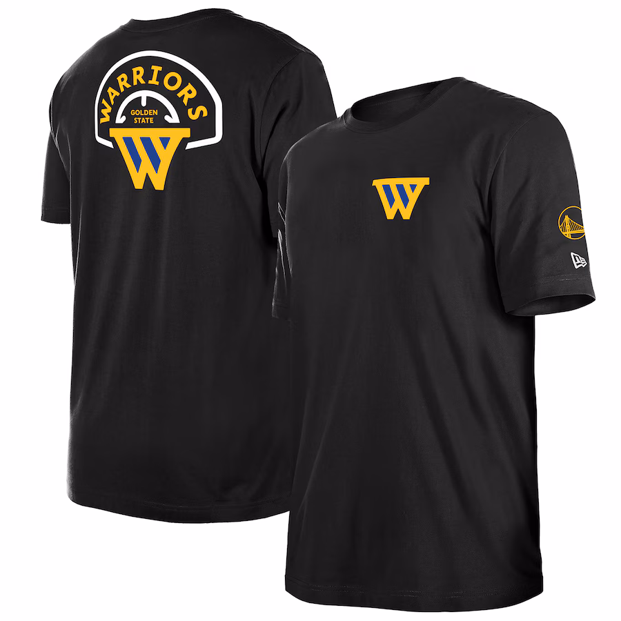 Men's Golden State Warriors New Era Black 