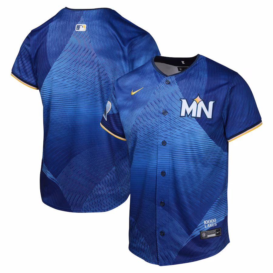 Youth Minnesota Twins Nike Royal 2024 City Connect Limited Jersey - ujerseystore