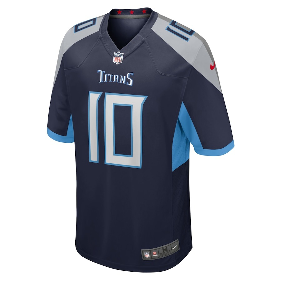 Men's Tennessee Titans DeAndre Hopkins Nike Navy Game Jersey - ujerseystore