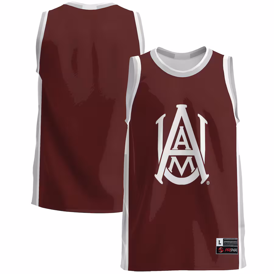 Men's GameDay Greats  Maroon Alabama A&M Bulldogs  Lightweight Basketball Jersey - ujerseystore