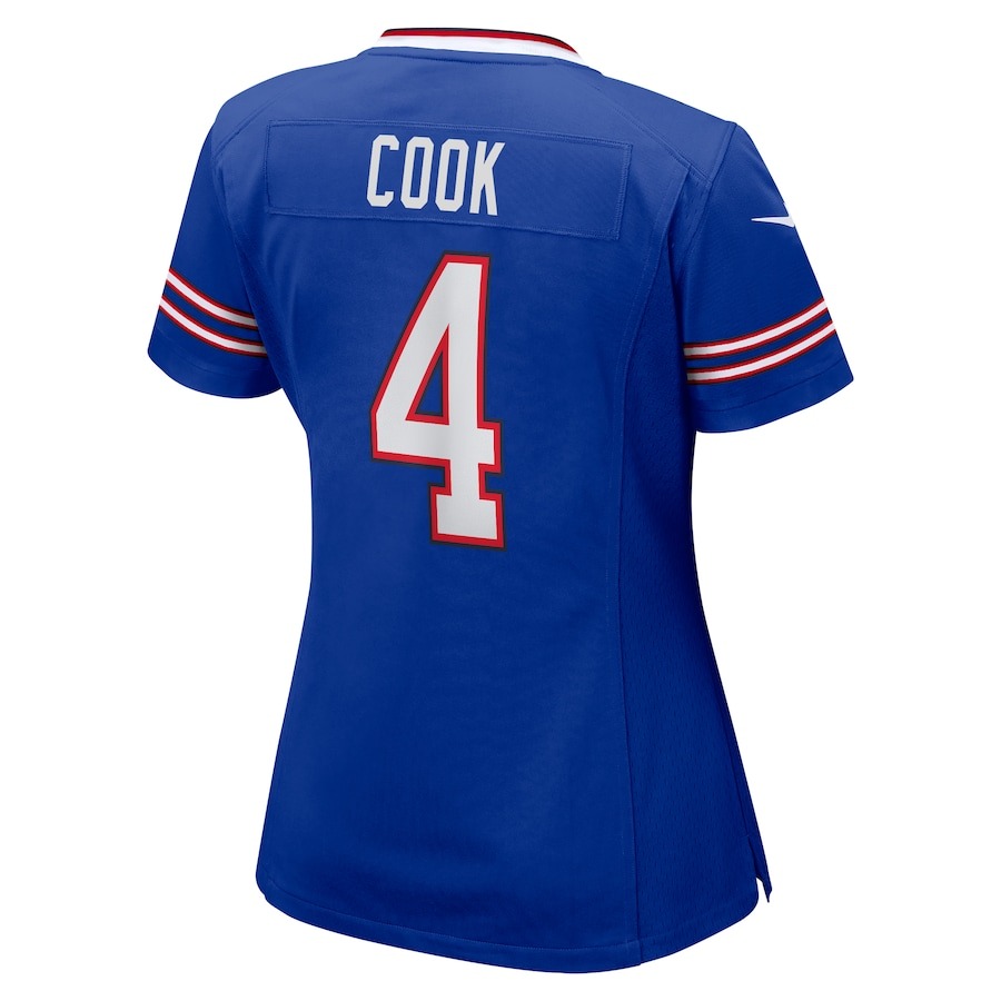 Women's Buffalo Bills James Cook Nike Royal Game Player Jersey - ujerseystore