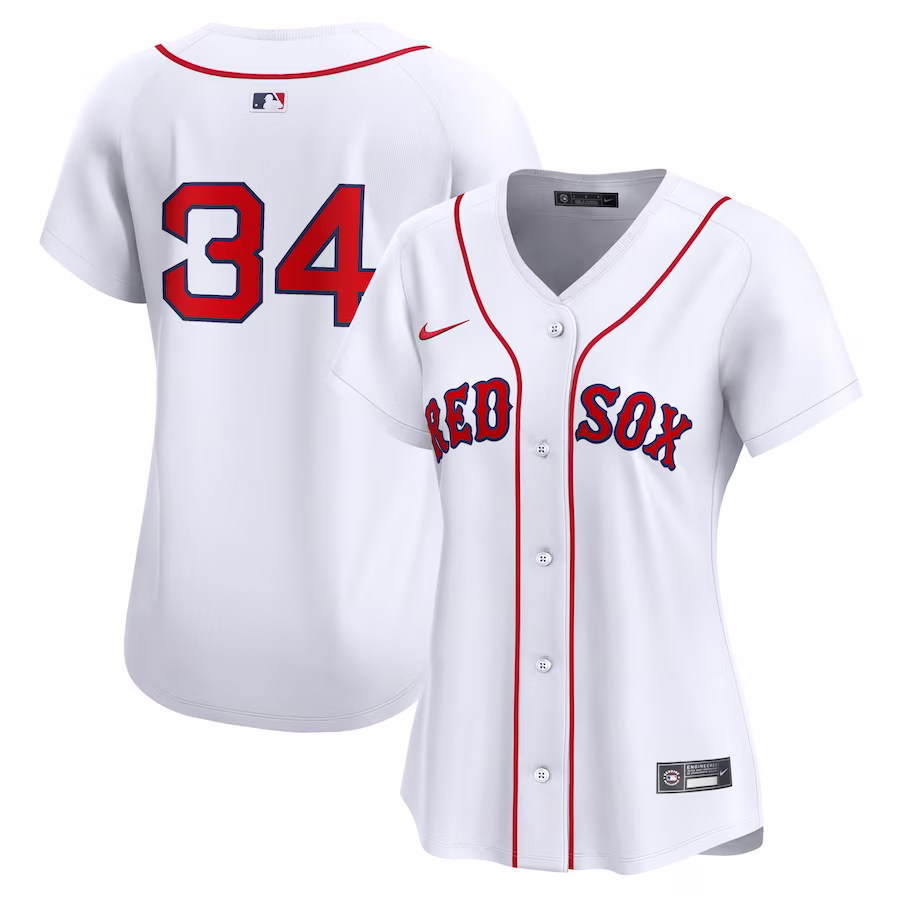 Women's Boston Red Sox David Ortiz Nike White Home Limited Player Jersey - ujerseystore