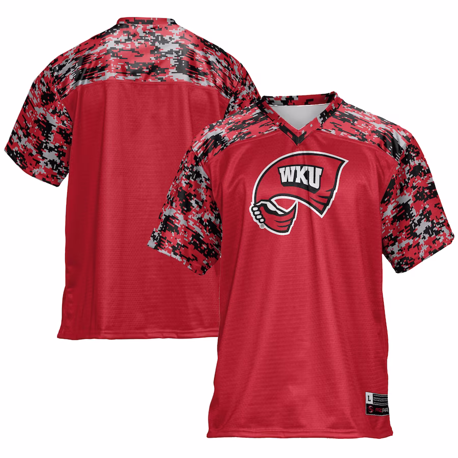 Western Kentucky Hilltoppers GameDay Greats Football Jersey - Red - ujerseystore