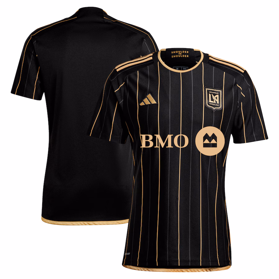 Men's LAFC  adidas Black 2024 Primary Replica Jersey - ujerseystore
