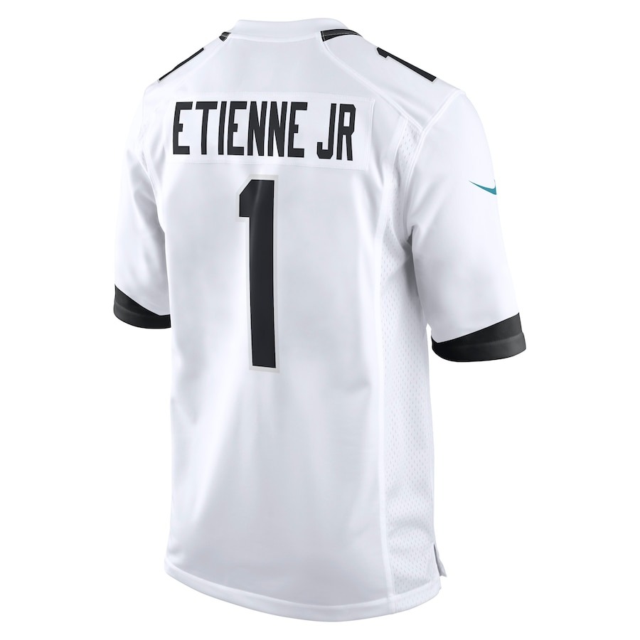 Men's Jacksonville Jaguars Travis Etienne Jr. Nike White Game Player Jersey - ujerseystore
