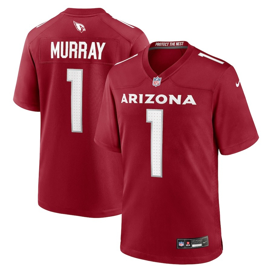 Men's Arizona Cardinals Kyler Murray Nike Cardinal Game Player Jersey - ujerseystore