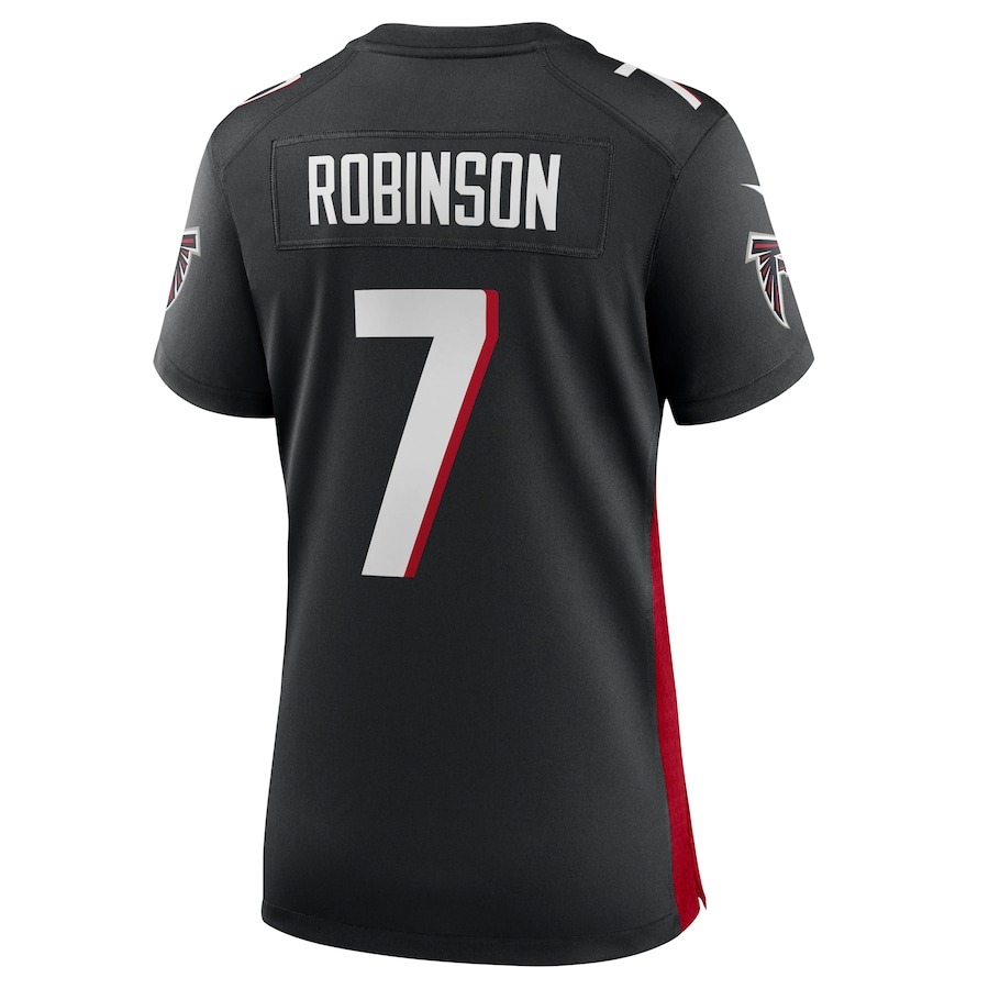 Women's Atlanta Falcons Bijan Robinson Nike Black Player Jersey - ujerseystore