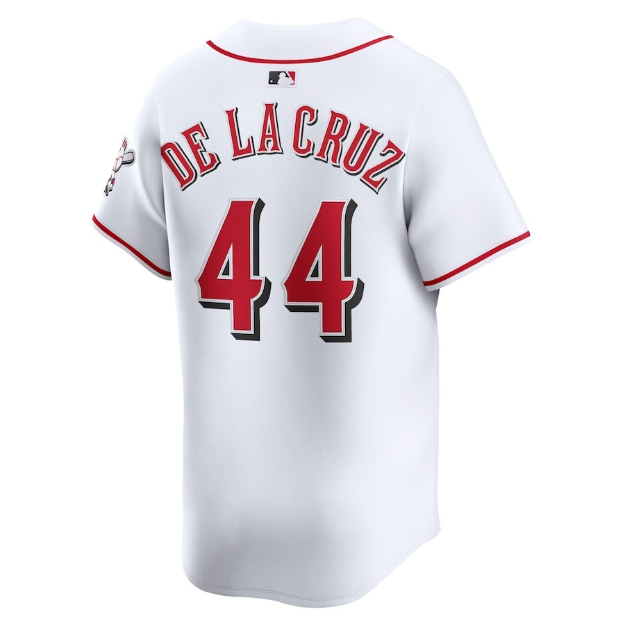 Men's Cincinnati Reds Elly De La Cruz Nike White Home Elite Player Jersey - ujerseystore