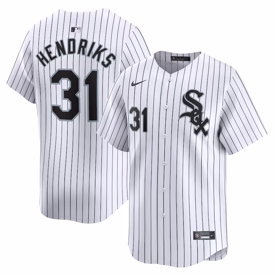 Men's Chicago White Sox Liam Hendriks Nike White Home Limited Player Jersey - ujerseystore