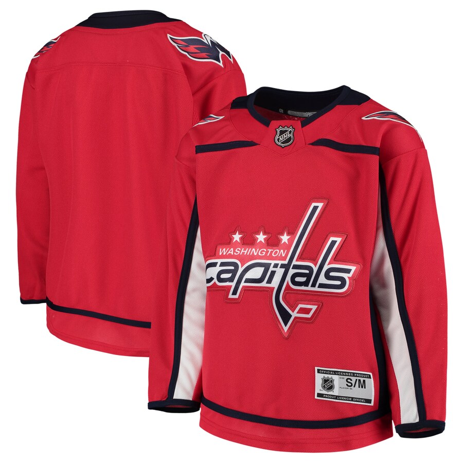 Youth Washington Capitals Red Home Premier Team Jersey - ujerseystore