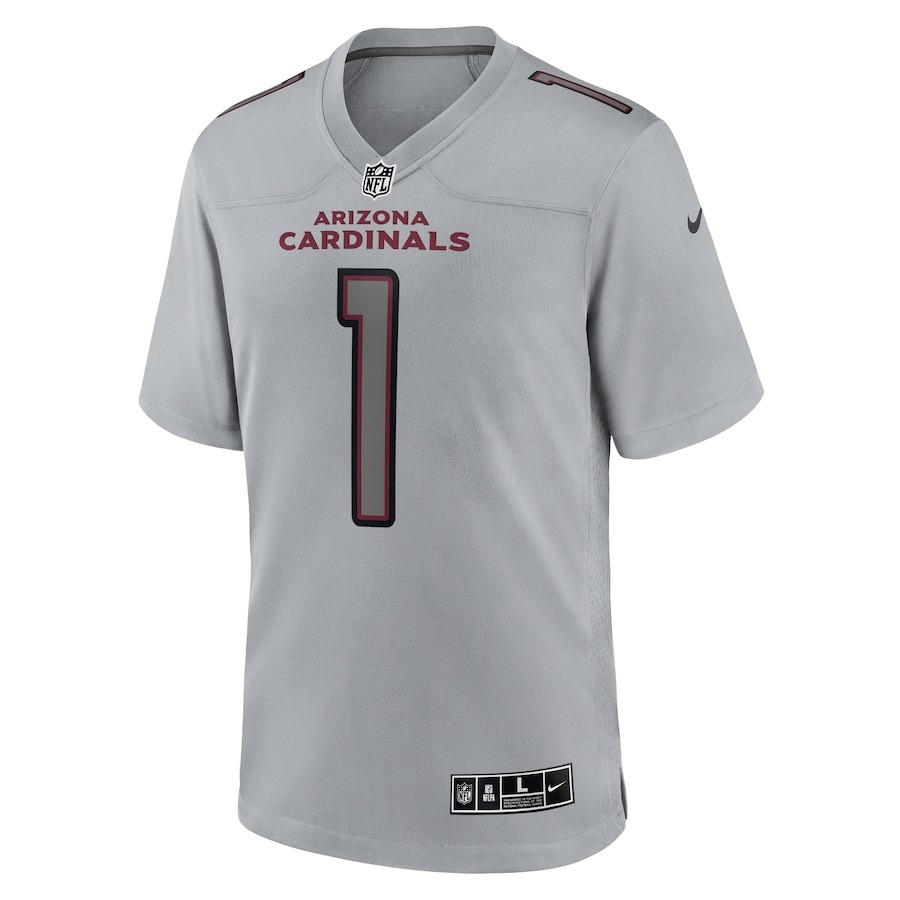 Men's Arizona Cardinals Kyler Murray Nike Gray Atmosphere Fashion Game Jersey - ujerseystore