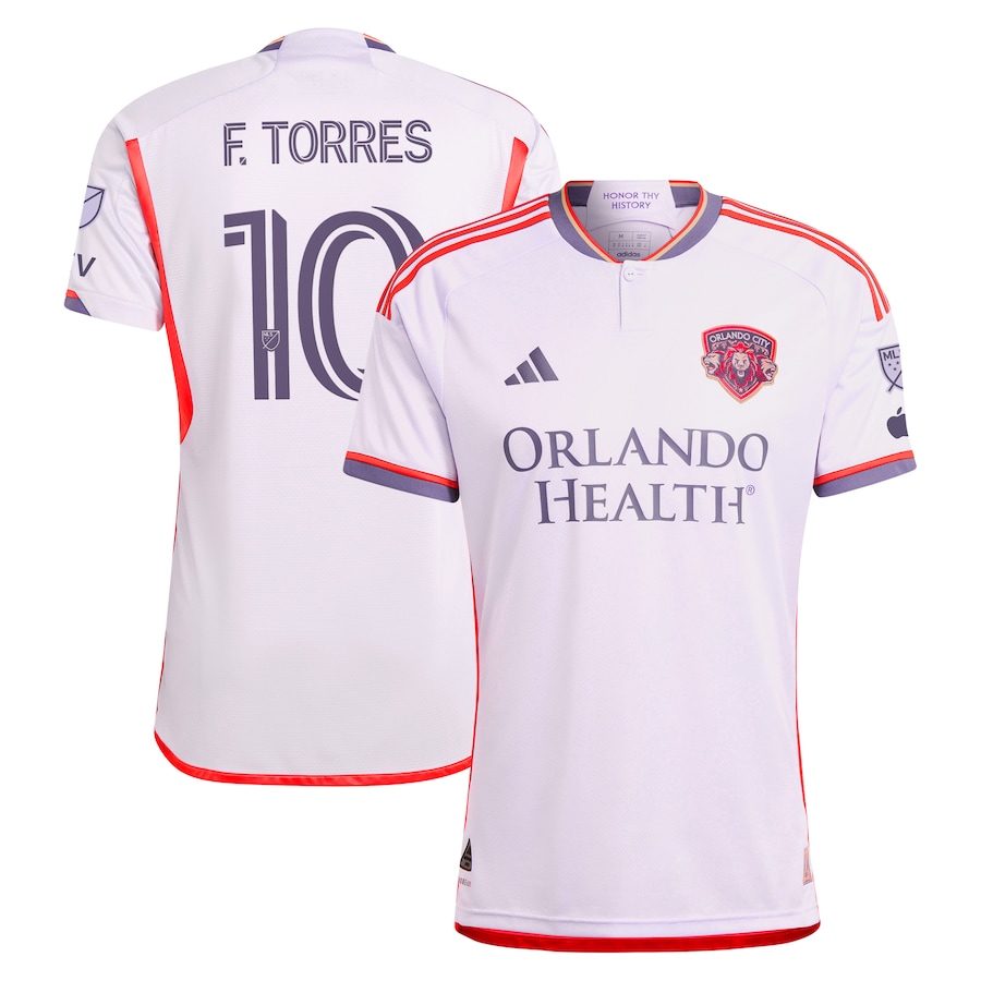 Men's Orlando City SC Facundo Torres adidas Purple 2024 Legacy Kit Authentic Player Jersey - ujerseystore