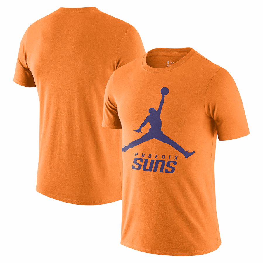 Men's Phoenix Suns Nike Orange Essential Jumpman T-Shirt - ujerseystore