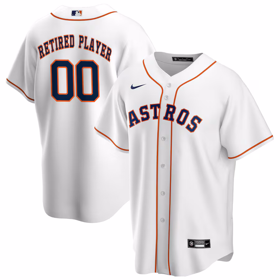 Men's Houston Astros Nike White Home Pick-A-Player Retired Roster Replica Jersey - ujerseystore