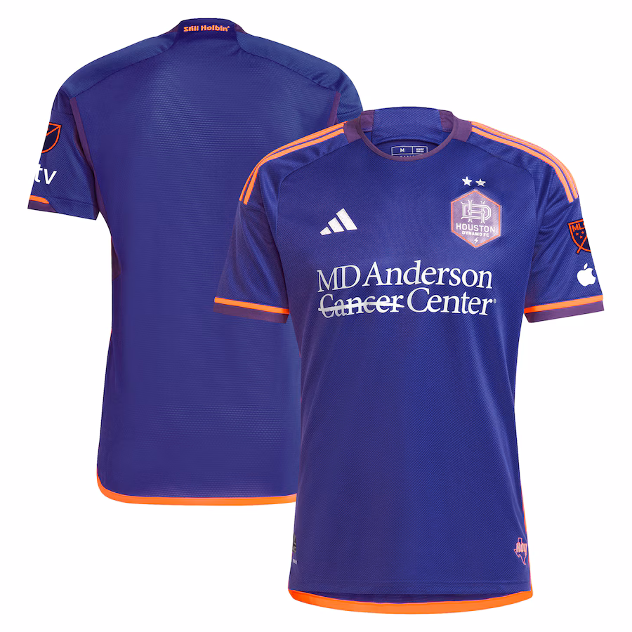 Men's Houston Dynamo FC  adidas Purple 2024 Still Holdin' Authentic Jersey - ujerseystore