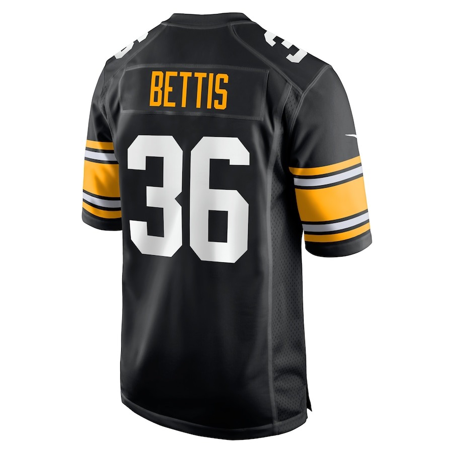Men's Pittsburgh Steelers Jerome Bettis Nike Black Retired Player Jersey - ujerseystore