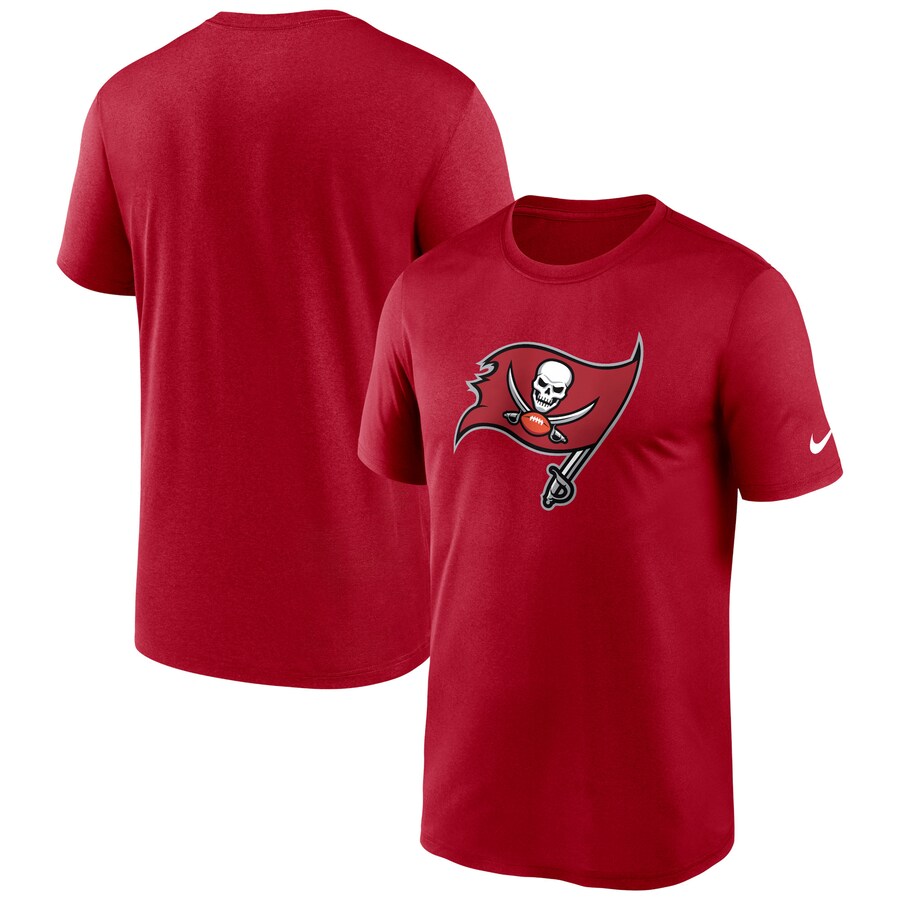 Men's Tampa Bay Buccaneers Nike Red Legend Logo Performance T-Shirt - ujerseystore