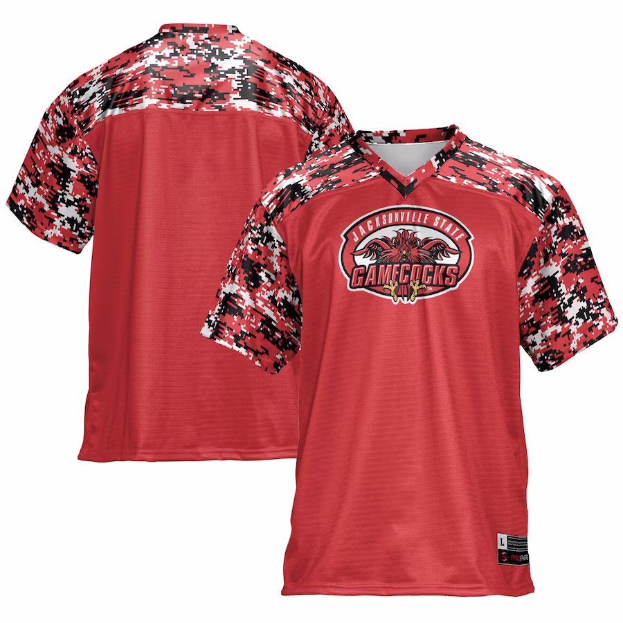 Jacksonville State Gamecocks GameDay Greats Football Jersey - Red - ujerseystore