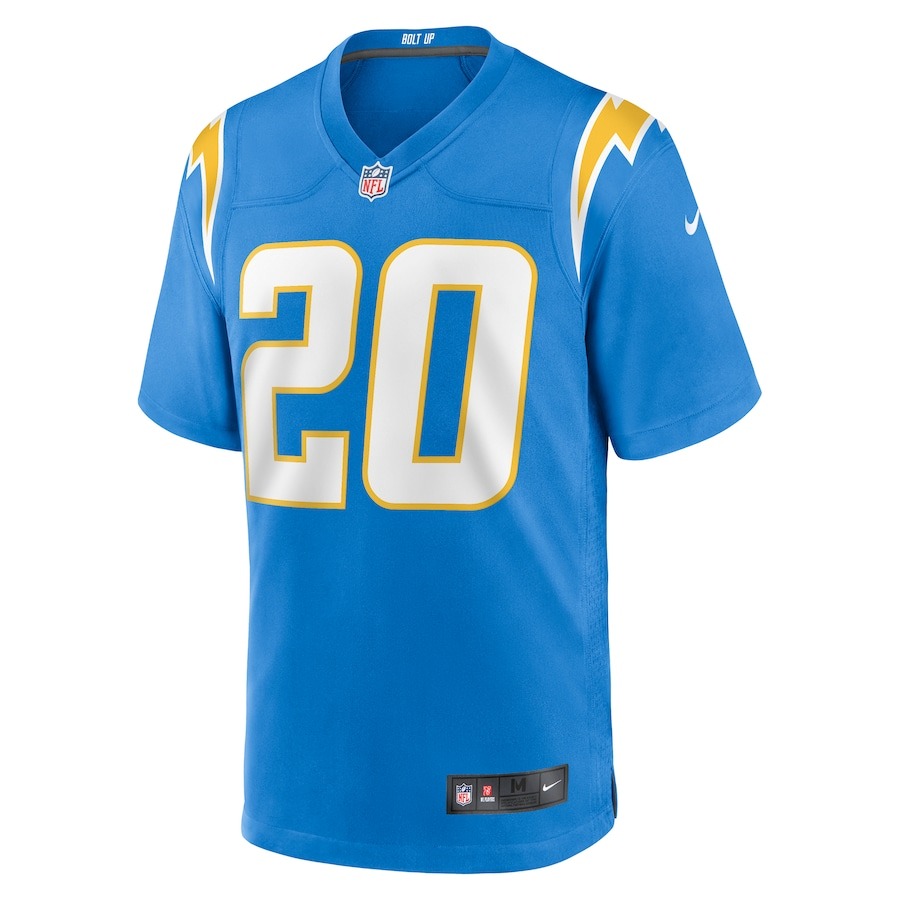 Men's Los Angeles Chargers Kristian Fulton Nike  Powder Blue  Game Jersey - ujerseystore