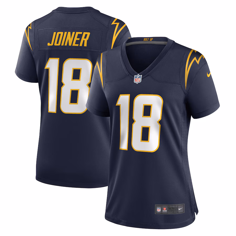 Women's Los Angeles Chargers Charlie Joiner Nike Navy Retired Player Jersey - ujerseystore
