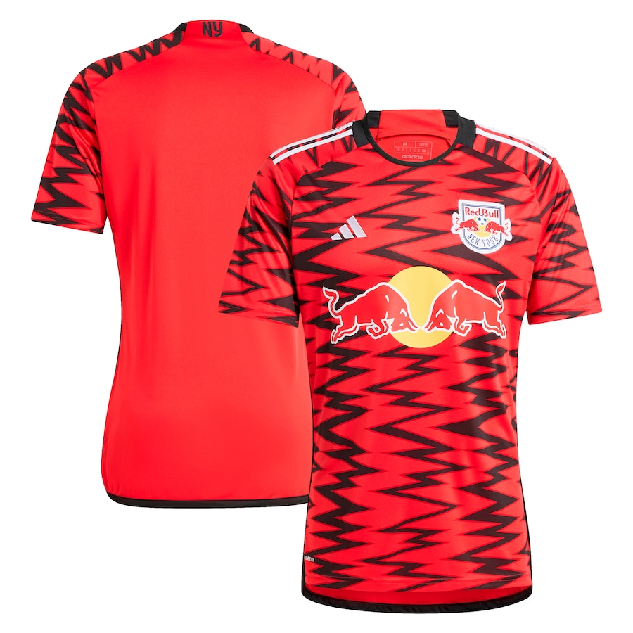 Men's New York Red Bulls  adidas Red 2024 Legacy Replica Jersey - ujerseystore