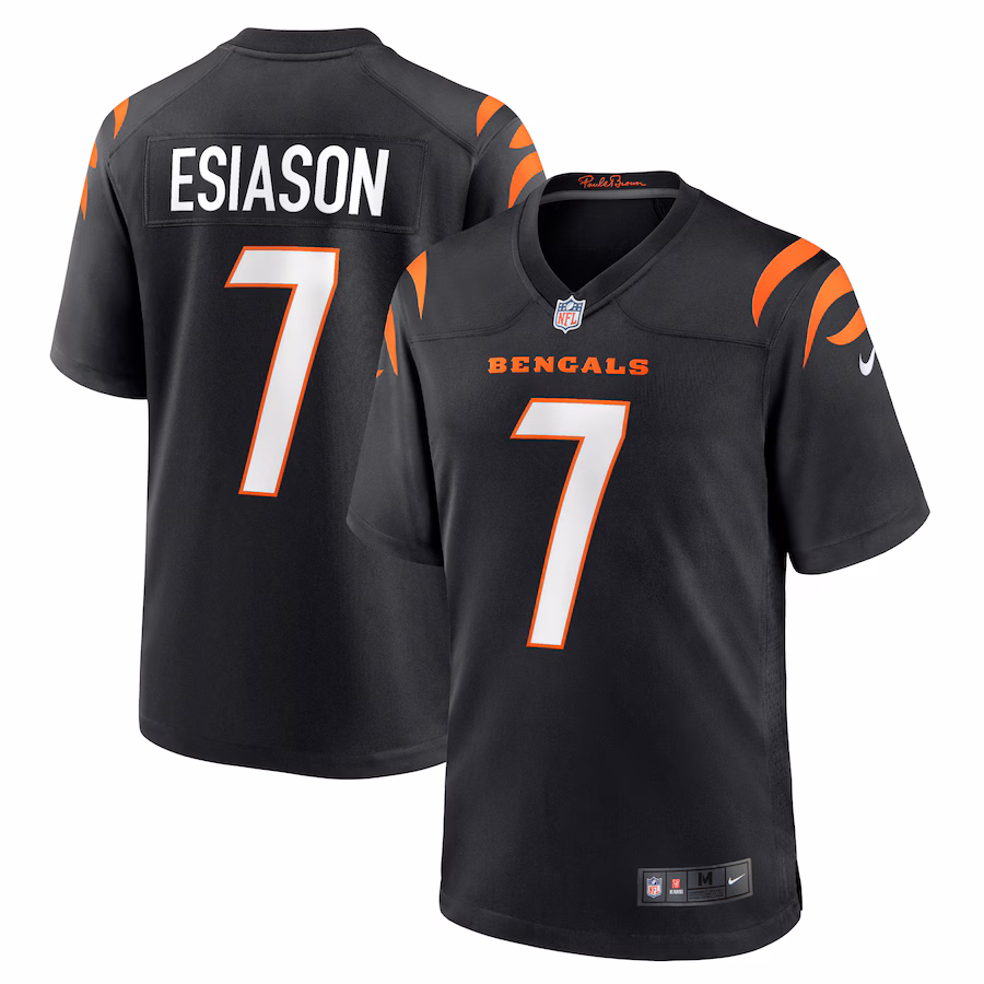 Men's Cincinnati Bengals Boomer Esiason Nike Black Retired Player Jersey - ujerseystore