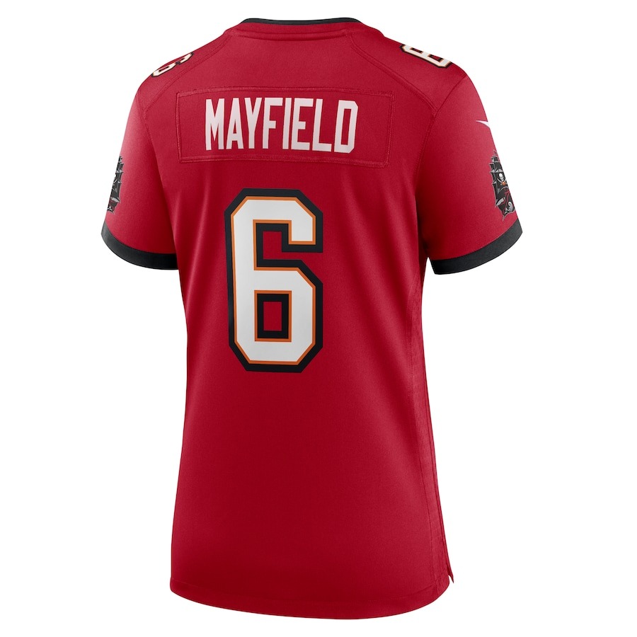 Women's Tampa Bay Buccaneers Baker Mayfield Nike Red Game Jersey - ujerseystore