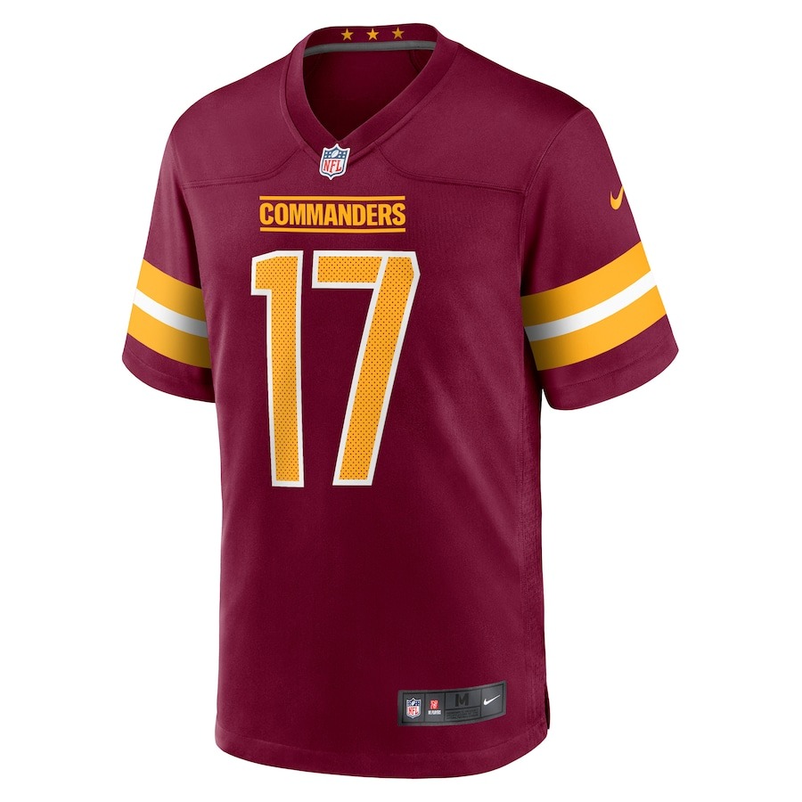Men's Washington Commanders Terry McLaurin Nike Burgundy Player Game Jersey - ujerseystore