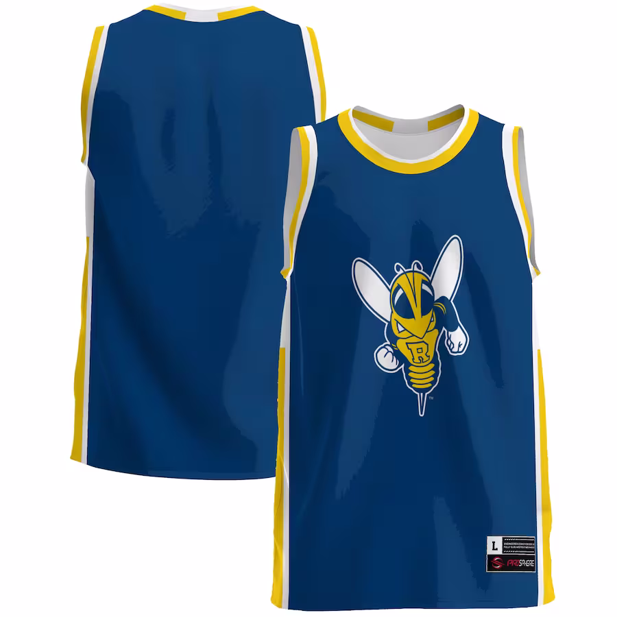 Rochester Yellow Jackets GameDay Greats  Lightweight Basketball Jersey - Blue - ujerseystore