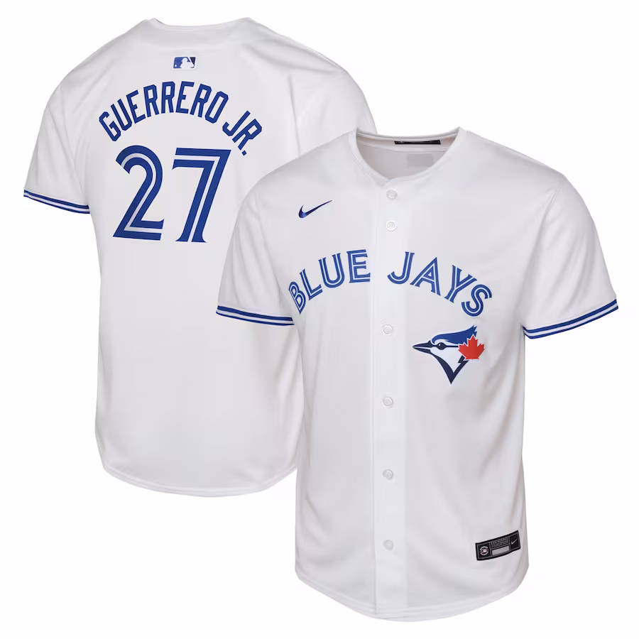 Youth Toronto Blue Jays Vladimir Guerrero Jr. Nike White Home Limited Player Jersey - ujerseystore