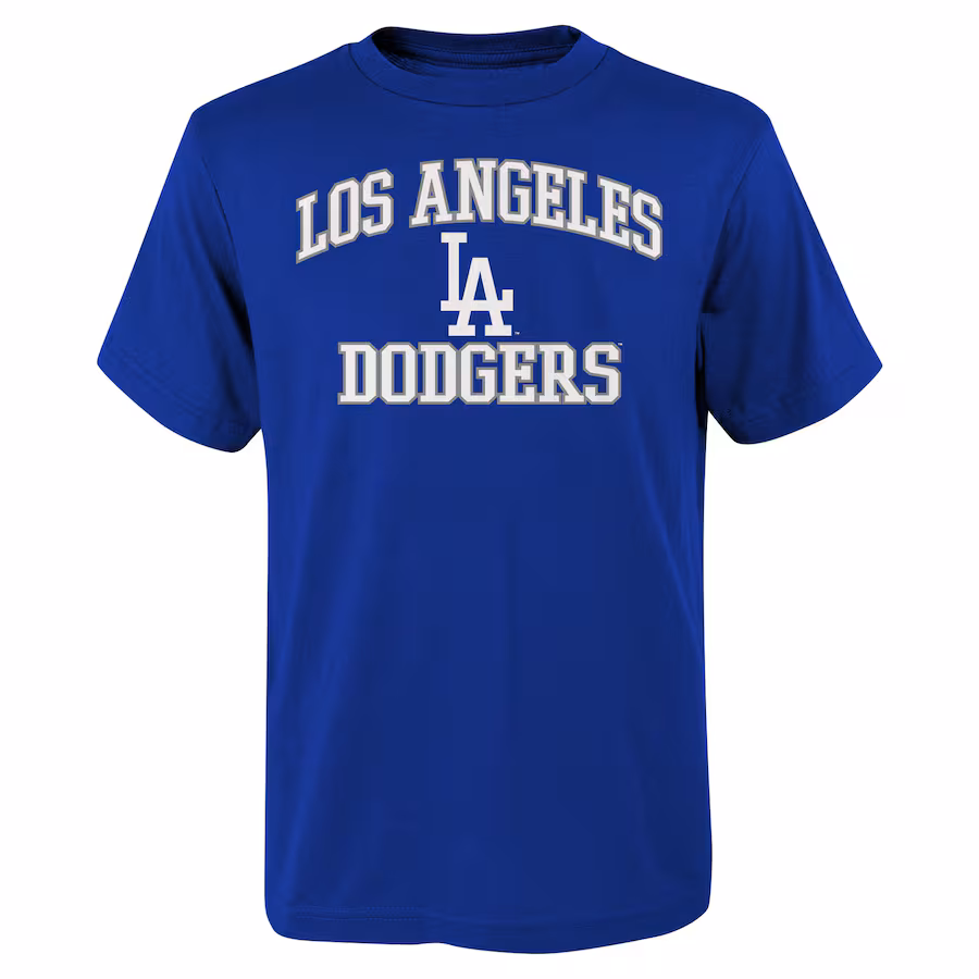 Youth Los Angeles Dodgers Royal Heart & Soul T-Shirt - ujerseystore