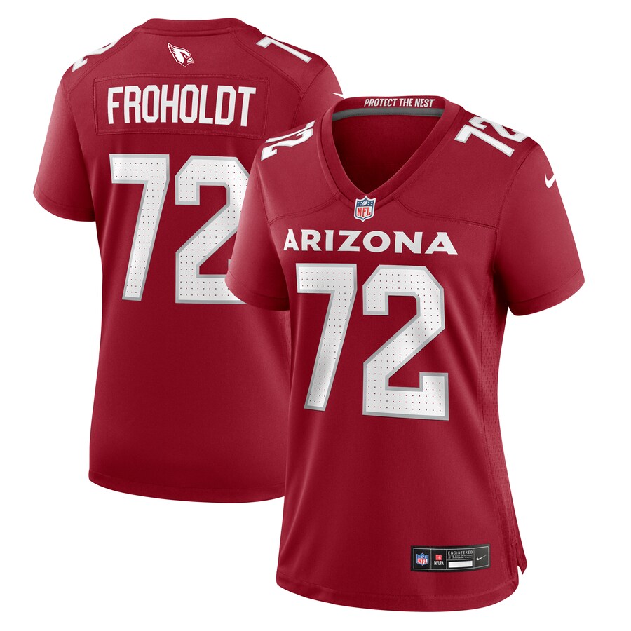 Women's Arizona Cardinals Hjalte Froholdt Nike Cardinal Game Jersey - ujerseystore