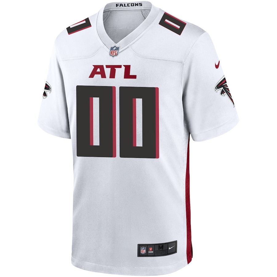 Men's Atlanta Falcons Nike White Custom Game Jersey - ujerseystore