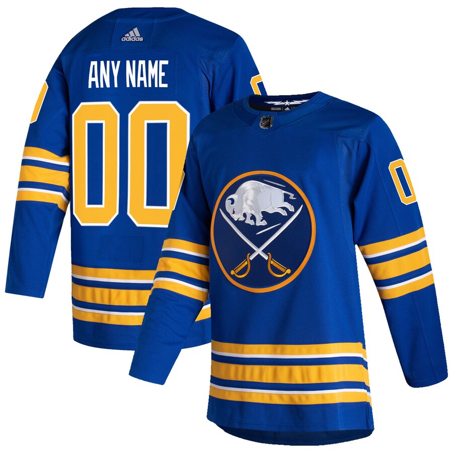 Men's Buffalo Sabres adidas Royal 2020/21 Home Authentic Custom Jersey - ujerseystore