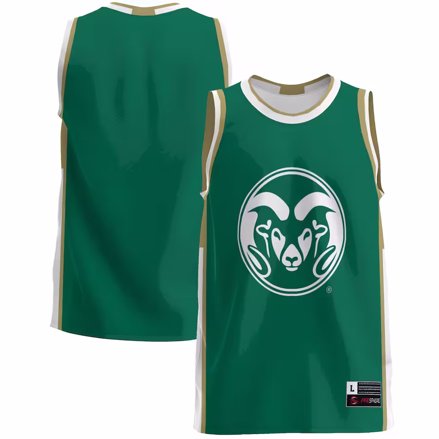 Colorado State Rams GameDay Greats  Lightweight Basketball Jersey - Green - ujerseystore