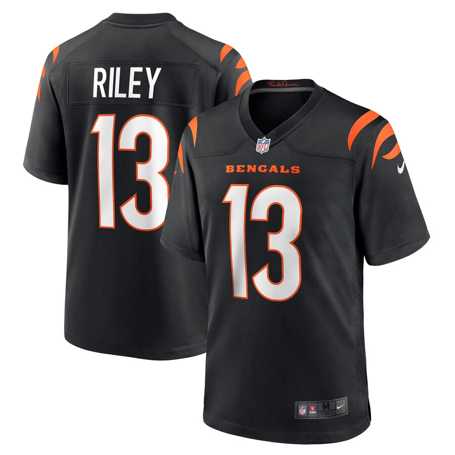 Men's Cincinnati Bengals Ken Riley Nike Black Retired Player Game Jersey - ujerseystore