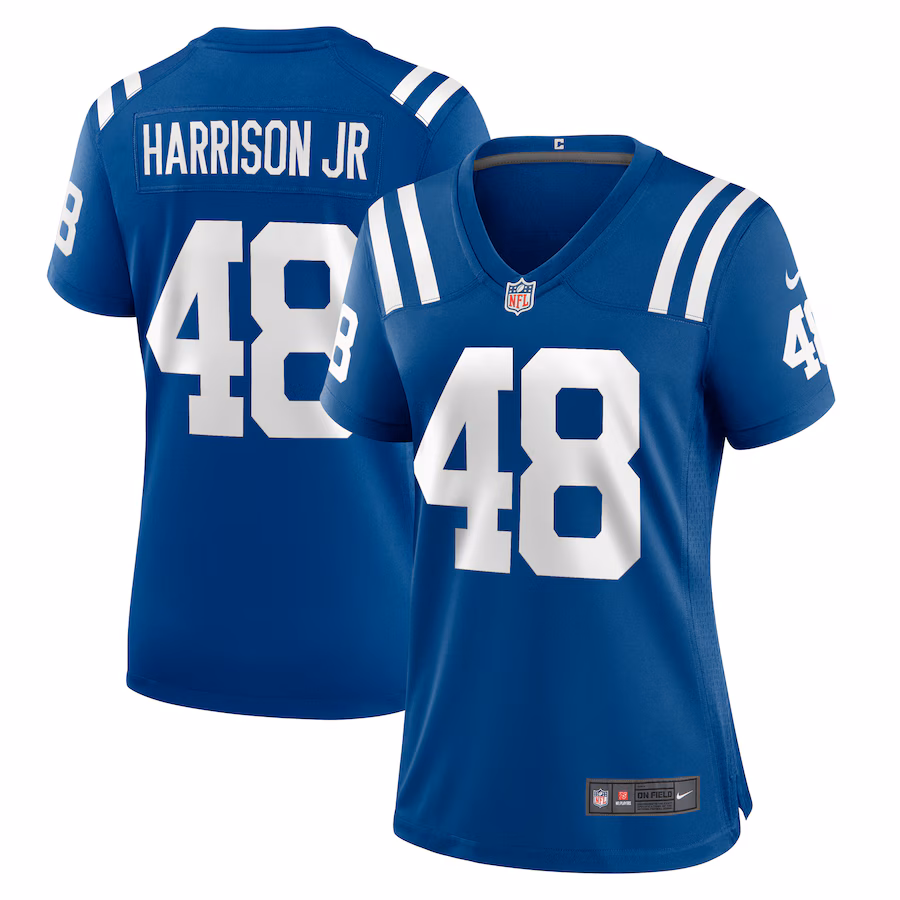 Women's Indianapolis Colts Ronnie Harrison Jr. Nike  Royal Team Game Jersey - ujerseystore