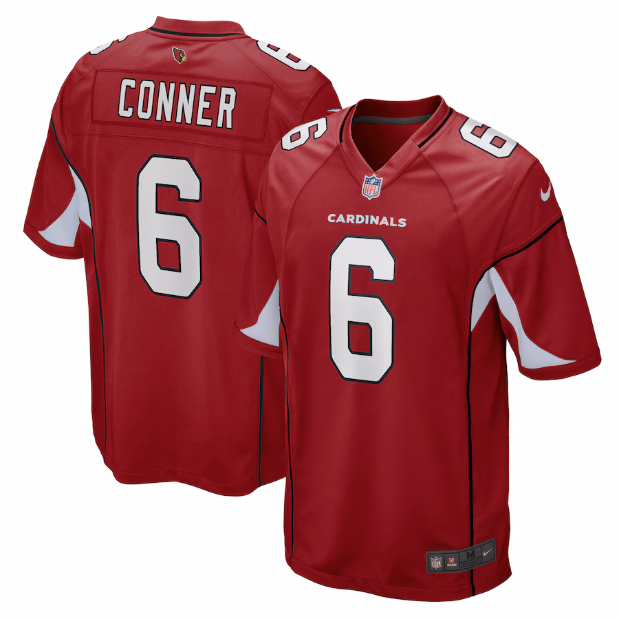 Men's Arizona Cardinals James Conner Nike Cardinal Game Jersey - ujerseystore