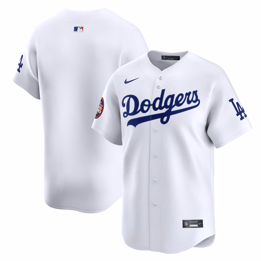 Men's Los Angeles Dodgers Nike White 2025 MLB World Tour: Tokyo Series Home Limited Jersey - ujerseystore