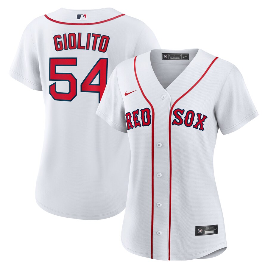 Women's Boston Red Sox Lucas Giolito Nike White Home Replica Jersey - ujerseystore