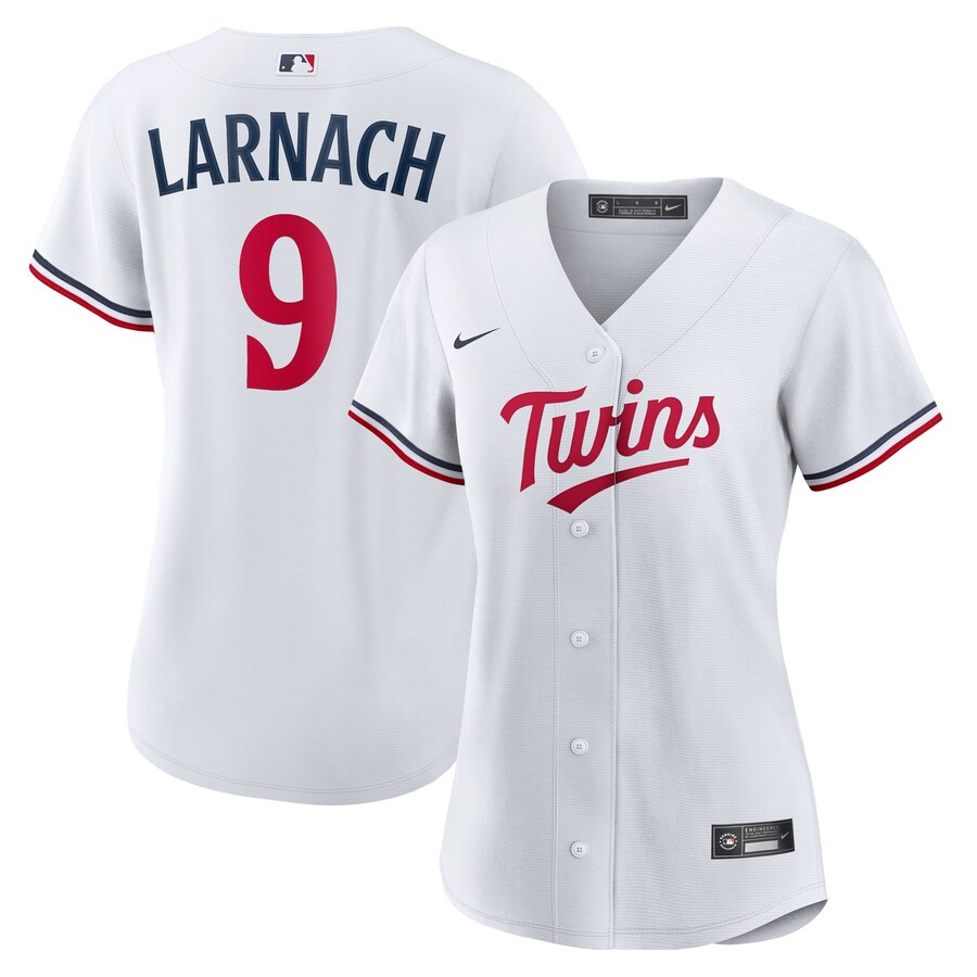 Women's Minnesota Twins Trevor Larnach Nike White Home Replica Jersey - ujerseystore