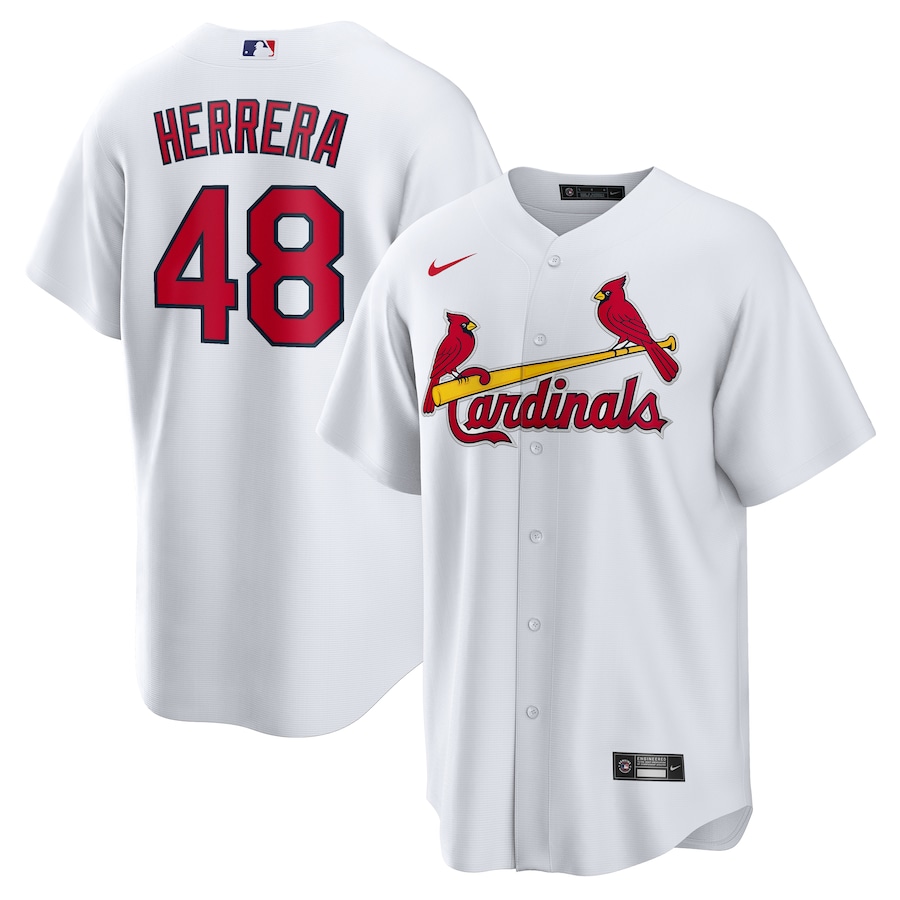 Men's St. Louis Cardinals Iván Herrera Nike White Home Replica Jersey - ujerseystore