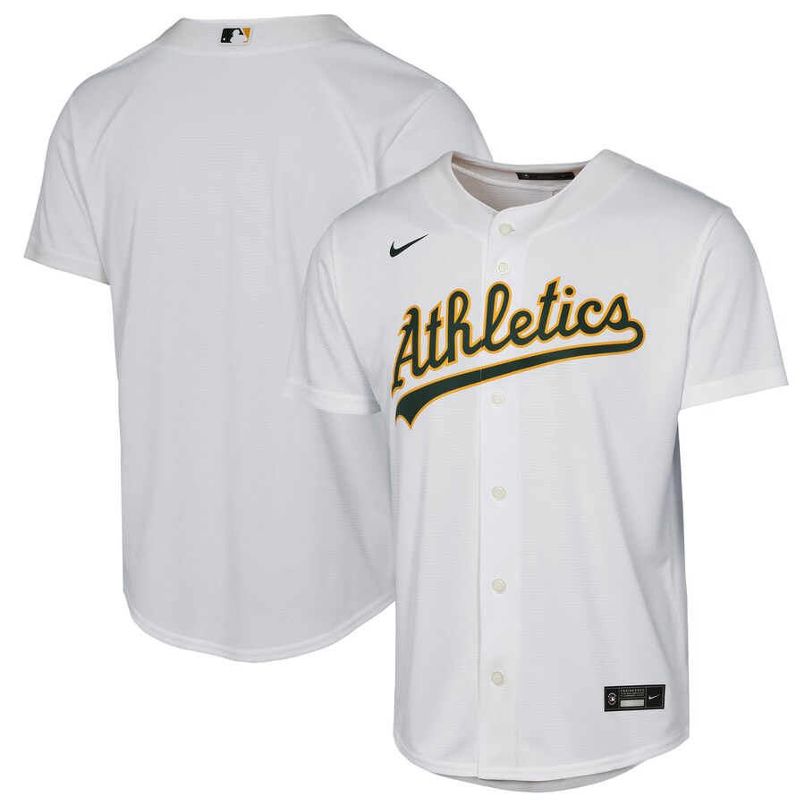 Youth Athletics Nike White Home Replica 2.0 Jersey - ujerseystore