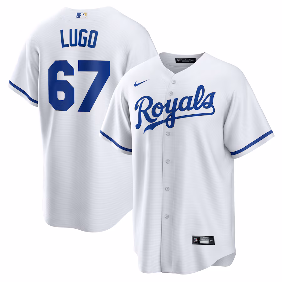 Men's Kansas City Royals Seth Lugo Nike White Home Replica Jersey - ujerseystore