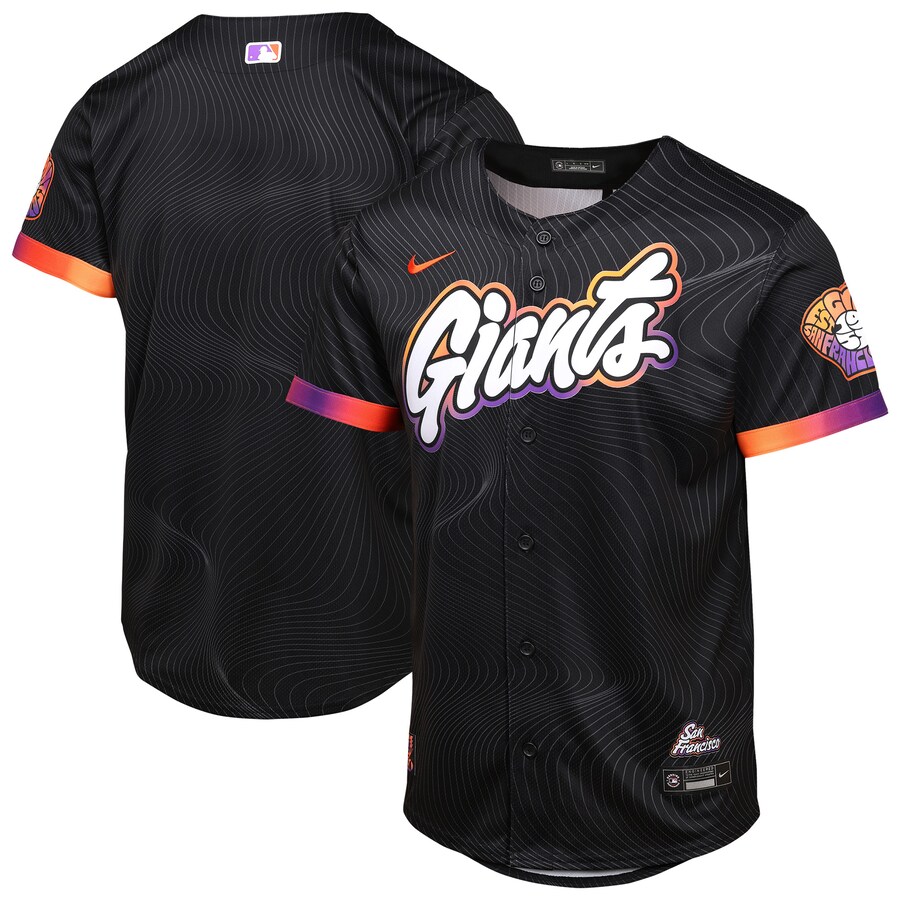 Youth San Francisco Giants Nike Anthracite 2025 City Connect Limited Jersey - ujerseystore
