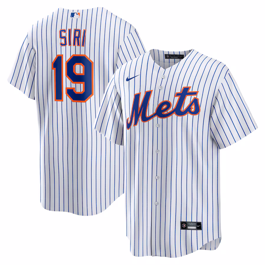 Men's New York Mets Jose Siri Nike White Home Replica Jersey - ujerseystore